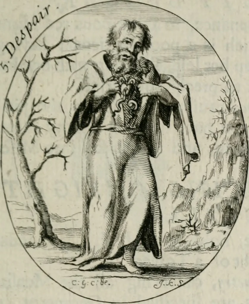 An illustration from Iconologia, or, Moral emblems, 1709, leaf 20