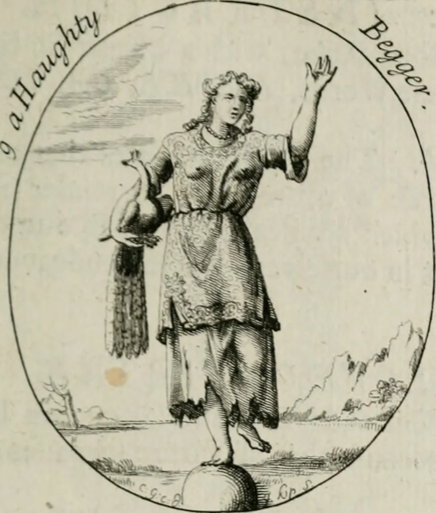 An illustration from Iconologia, or, Moral emblems, 1709, leaf 22