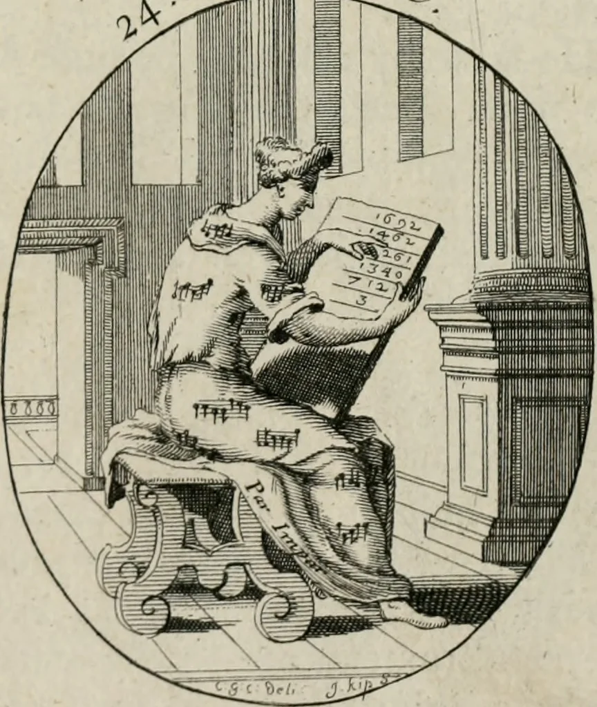 An illustration from Iconologia, or, Moral emblems, 1709, leaf 28