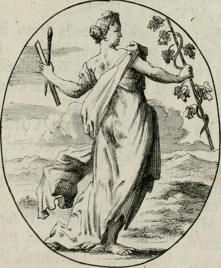 An illustration from Iconologia, or, Moral emblems, 1709, leaf 30