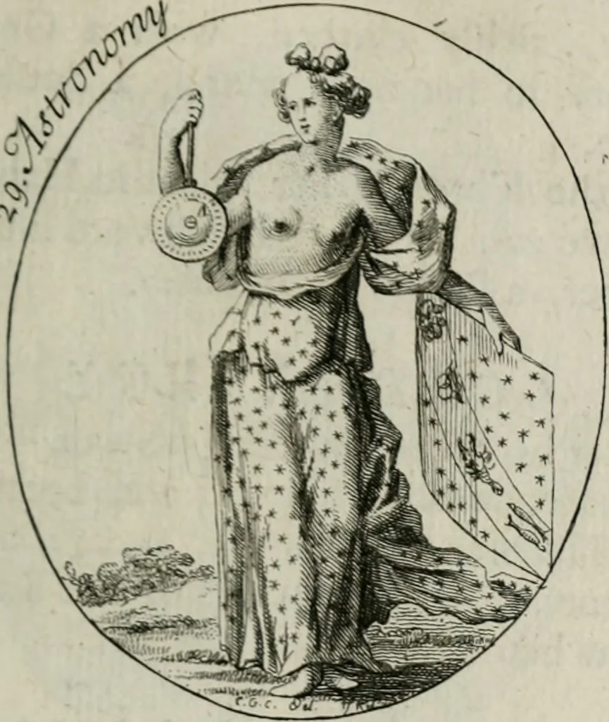 An illustration from Iconologia, or, Moral emblems, 1709, leaf 32