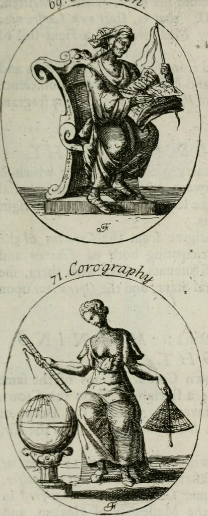 An illustration from Iconologia, or, Moral emblems, 1709, leaf 52