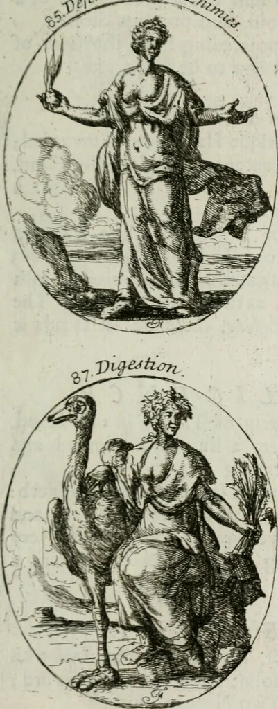 An illustration from Iconologia, or, Moral emblems, 1709, leaf 60