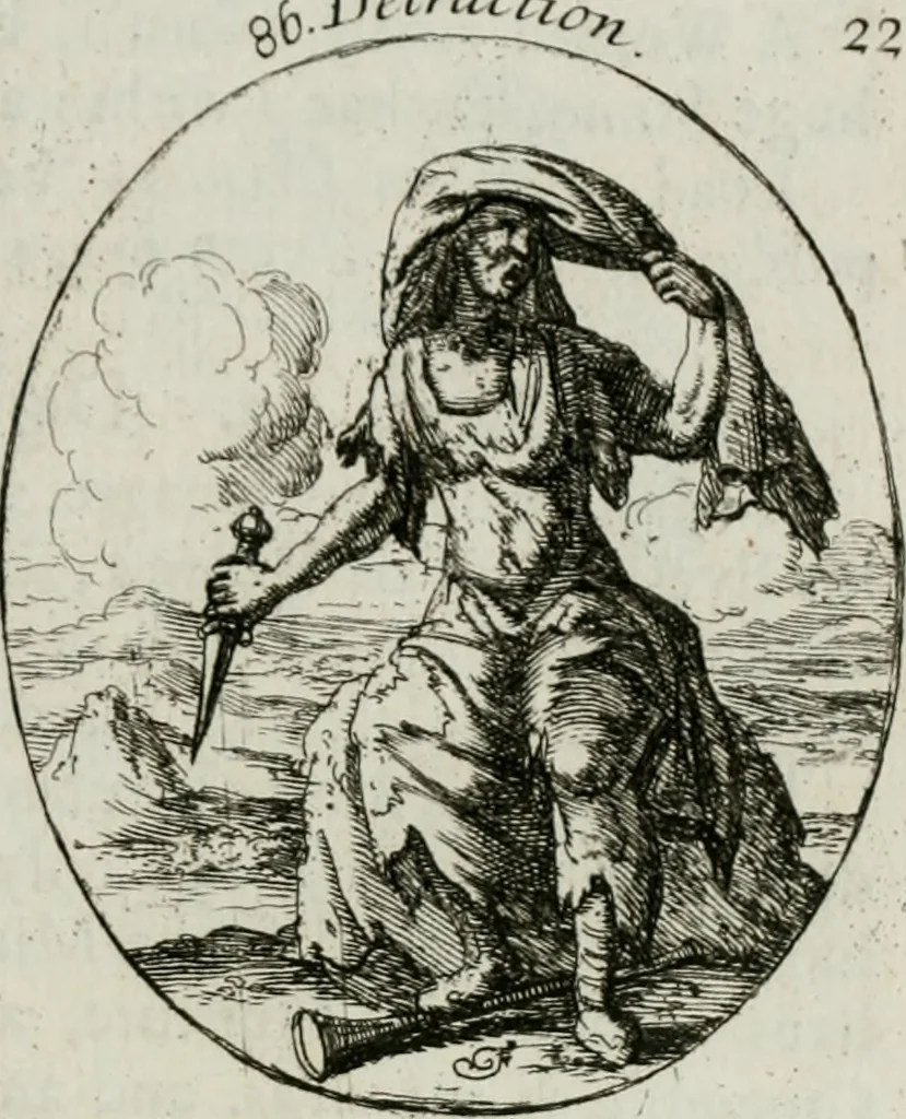 An illustration from Iconologia, or, Moral emblems, 1709, leaf 60