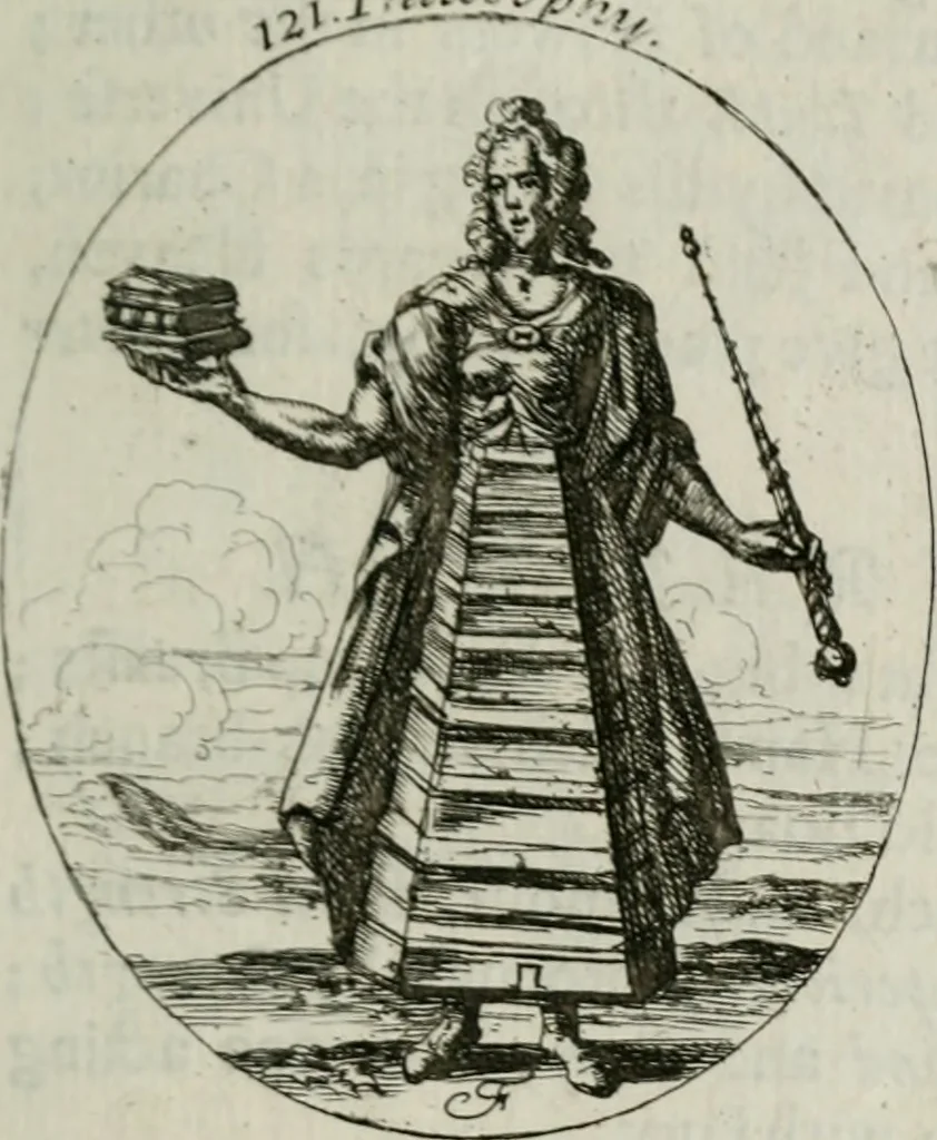 An illustration from Iconologia, or, Moral emblems, 1709, leaf 78