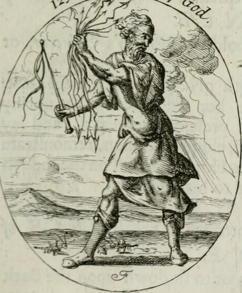 An illustration from Iconologia, or, Moral emblems, 1709, leaf 78