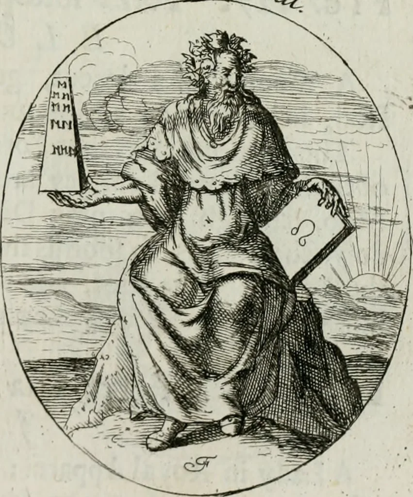 An illustration from Iconologia, or, Moral emblems, 1709, leaf 78