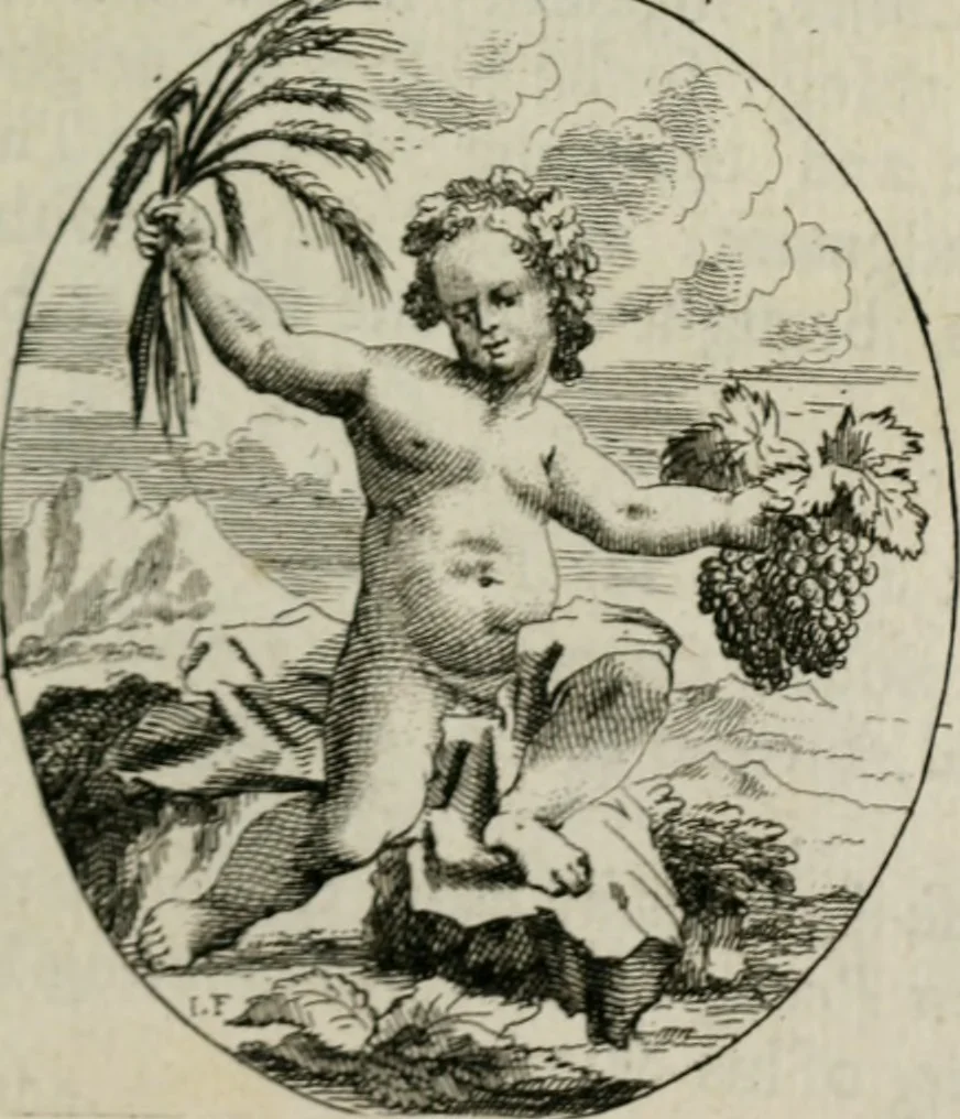 An illustration from Iconologia, or, Moral emblems, 1709, leaf 84