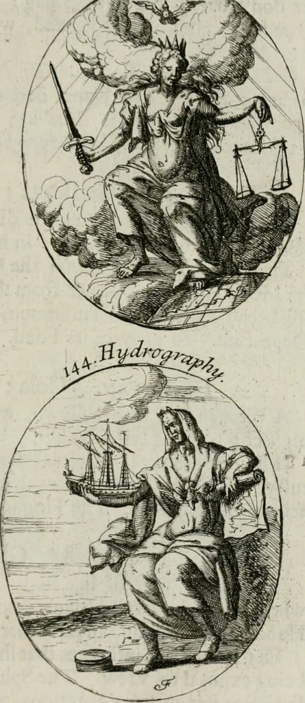 An illustration from Iconologia, or, Moral emblems, 1709, leaf 88