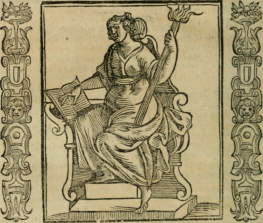 An illustration from Iconologia, ouero Descrittione d'imagini delle virtu', vitij, affetti, passioni humane, corpi celesti, mondo e sue parti., 1611, leaf 115