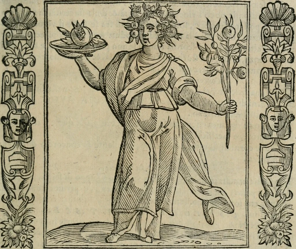 An illustration from Iconologia, ouero Descrittione d'imagini delle virtu', vitij, affetti, passioni humane, corpi celesti, mondo e sue parti., 1611, leaf 126