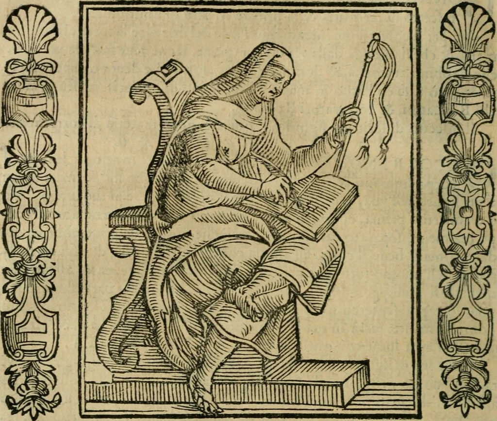 An illustration from Iconologia, ouero Descrittione d'imagini delle virtu', vitij, affetti, passioni humane, corpi celesti, mondo e sue parti., 1611, leaf 141