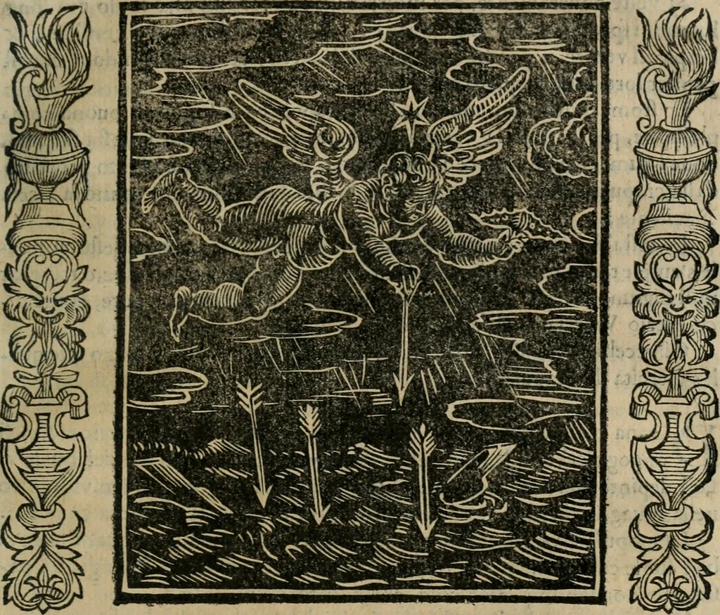 An illustration from Iconologia, ouero Descrittione d'imagini delle virtu', vitij, affetti, passioni humane, corpi celesti, mondo e sue parti., 1611, leaf 146