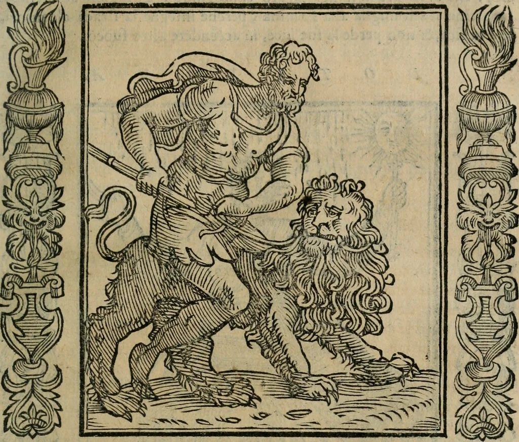 An illustration from Iconologia, ouero Descrittione d'imagini delle virtu', vitij, affetti, passioni humane, corpi celesti, mondo e sue parti., 1611, leaf 162