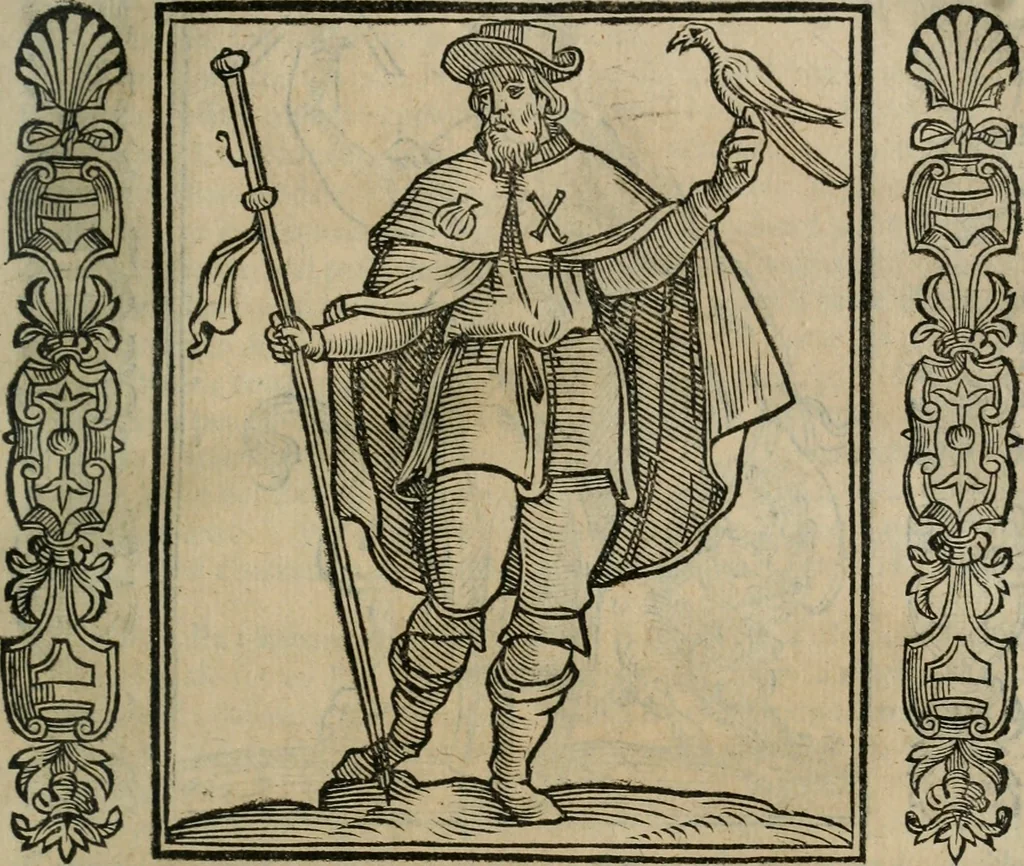An illustration from Iconologia, ouero Descrittione d'imagini delle virtu', vitij, affetti, passioni humane, corpi celesti, mondo e sue parti., 1611, leaf 180