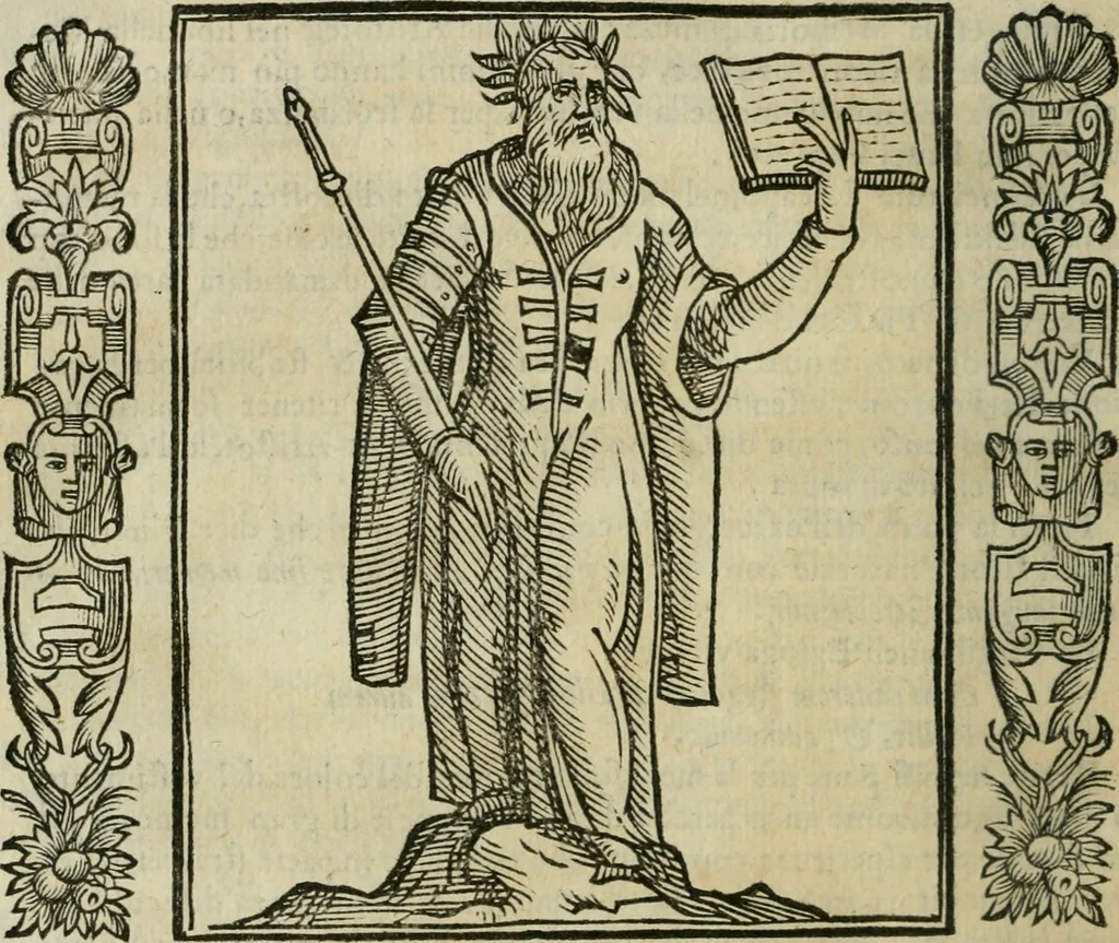 An illustration from Iconologia, ouero Descrittione d'imagini delle virtu', vitij, affetti, passioni humane, corpi celesti, mondo e sue parti., 1611, leaf 371