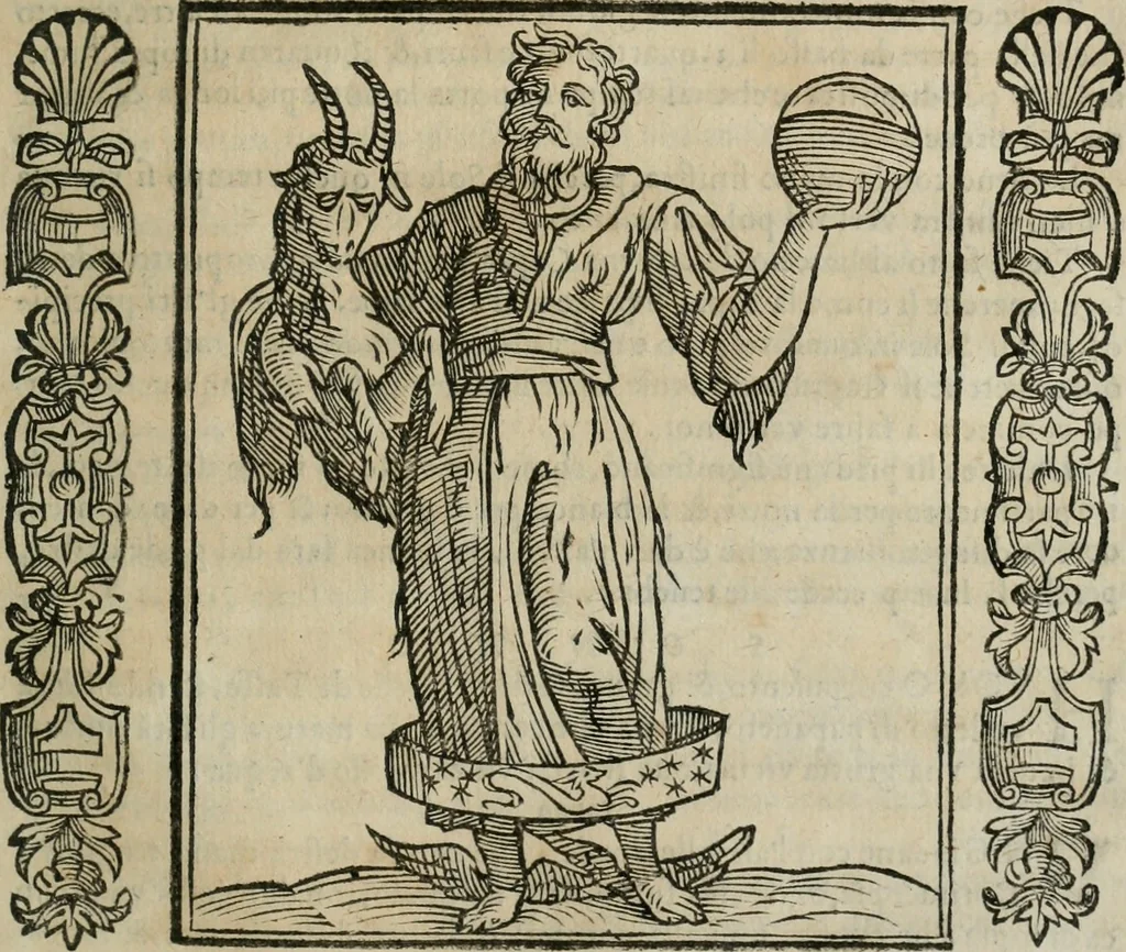 An illustration from Iconologia, ouero Descrittione d'imagini delle virtu', vitij, affetti, passioni humane, corpi celesti, mondo e sue parti., 1611, leaf 526