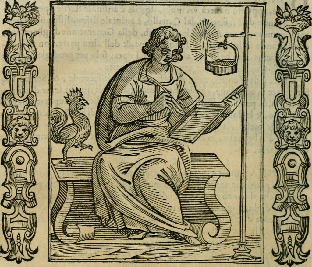 An illustration from Iconologia, ouero Descrittione d'imagini delle virtu', vitij, affetti, passioni humane, corpi celesti, mondo e sue parti., 1611, leaf 541