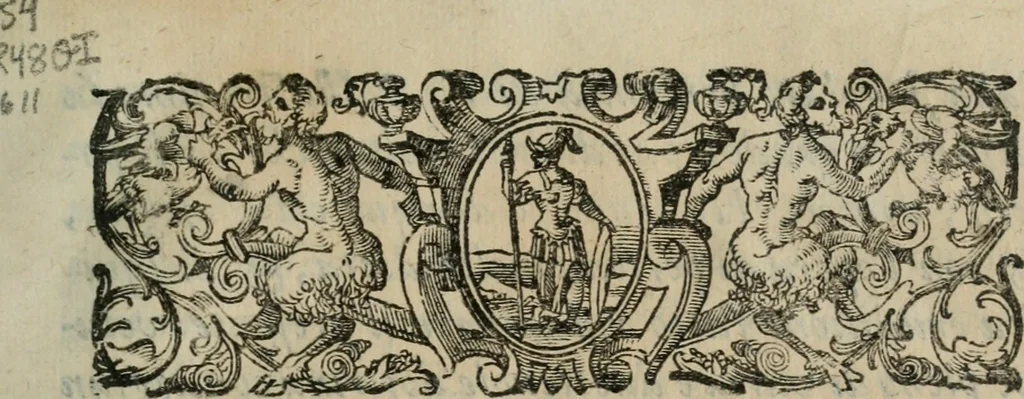 An illustration from Iconologia, ouero Descrittione d'imagini delle virtu', vitij, affetti, passioni humane, corpi celesti, mondo e sue parti., 1611, leaf 6