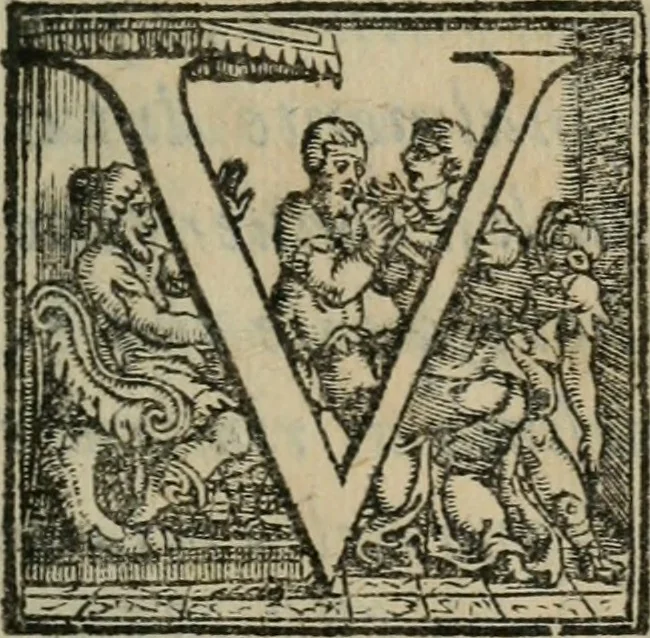An illustration from Iconologia, ouero Descrittione d'imagini delle virtu', vitij, affetti, passioni humane, corpi celesti, mondo e sue parti., 1611, leaf 6