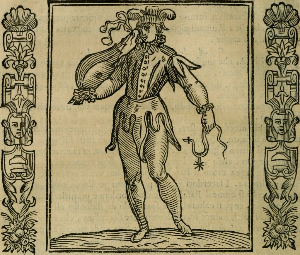 An illustration from Iconologia, ouero Descrittione d'imagini delle virtu', vitij, affetti, passioni humane, corpi celesti, mondo e sue parti., 1611, leaf 91