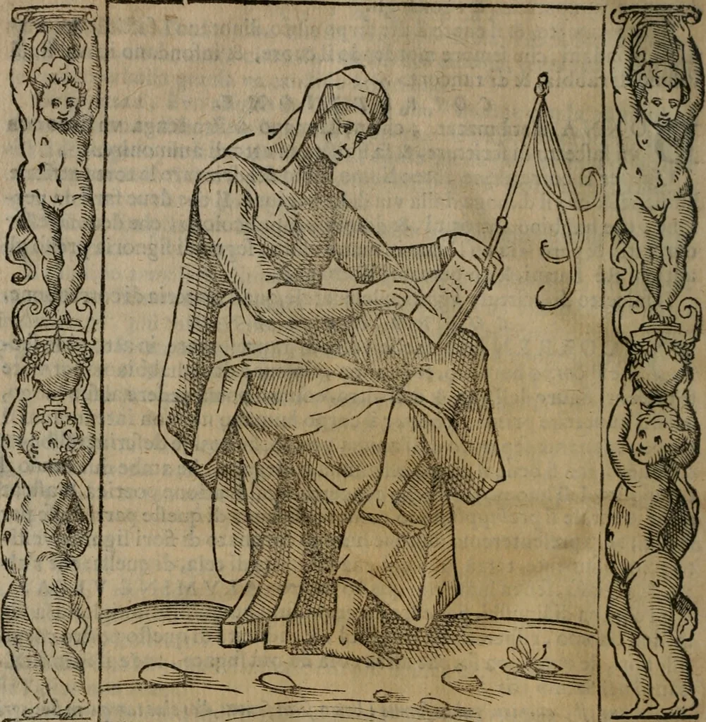 An illustration from Iconologia, ouero, Descrittione di diuerse imagini cauate dall'antichità, & di propria inuentione, 1603, leaf 117