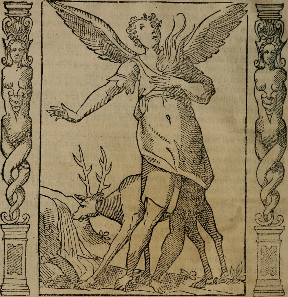An illustration from Iconologia, ouero, Descrittione di diuerse imagini cauate dall'antichità, & di propria inuentione, 1603, leaf 127