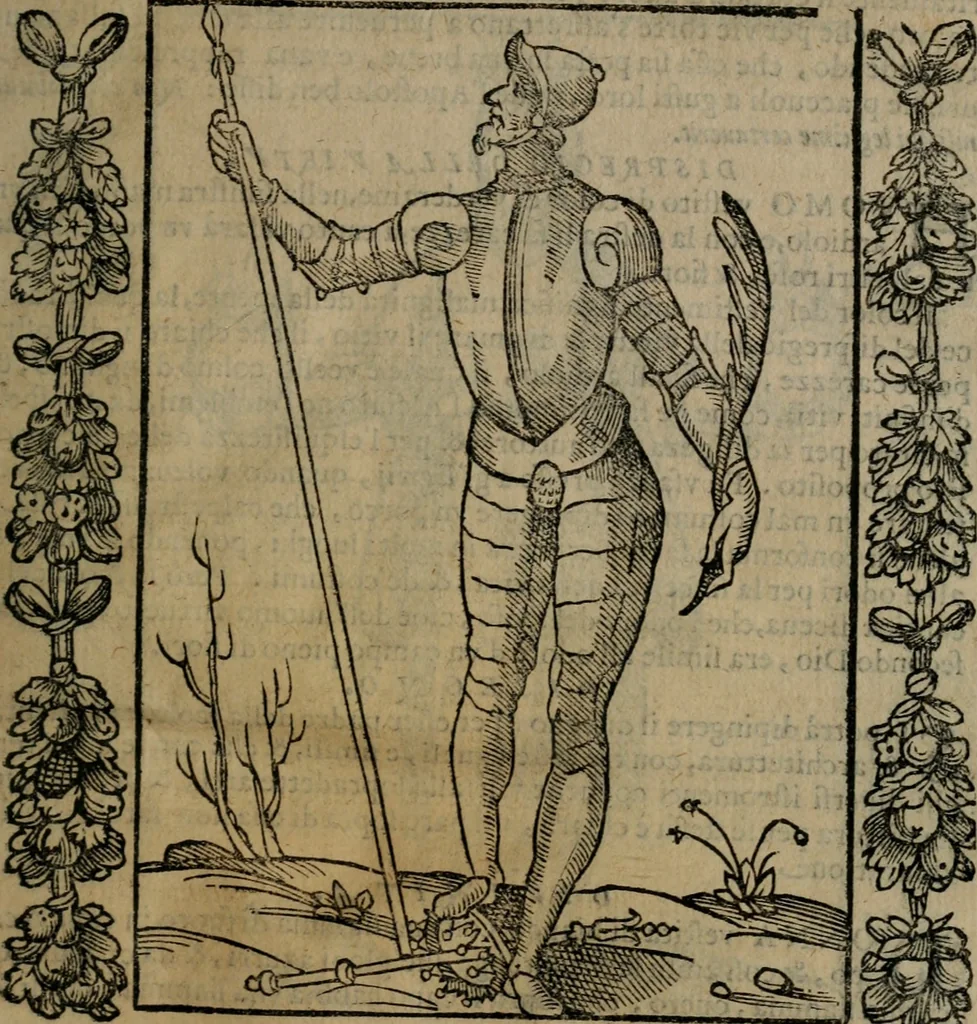 An illustration from Iconologia, ouero, Descrittione di diuerse imagini cauate dall'antichità, & di propria inuentione, 1603, leaf 132
