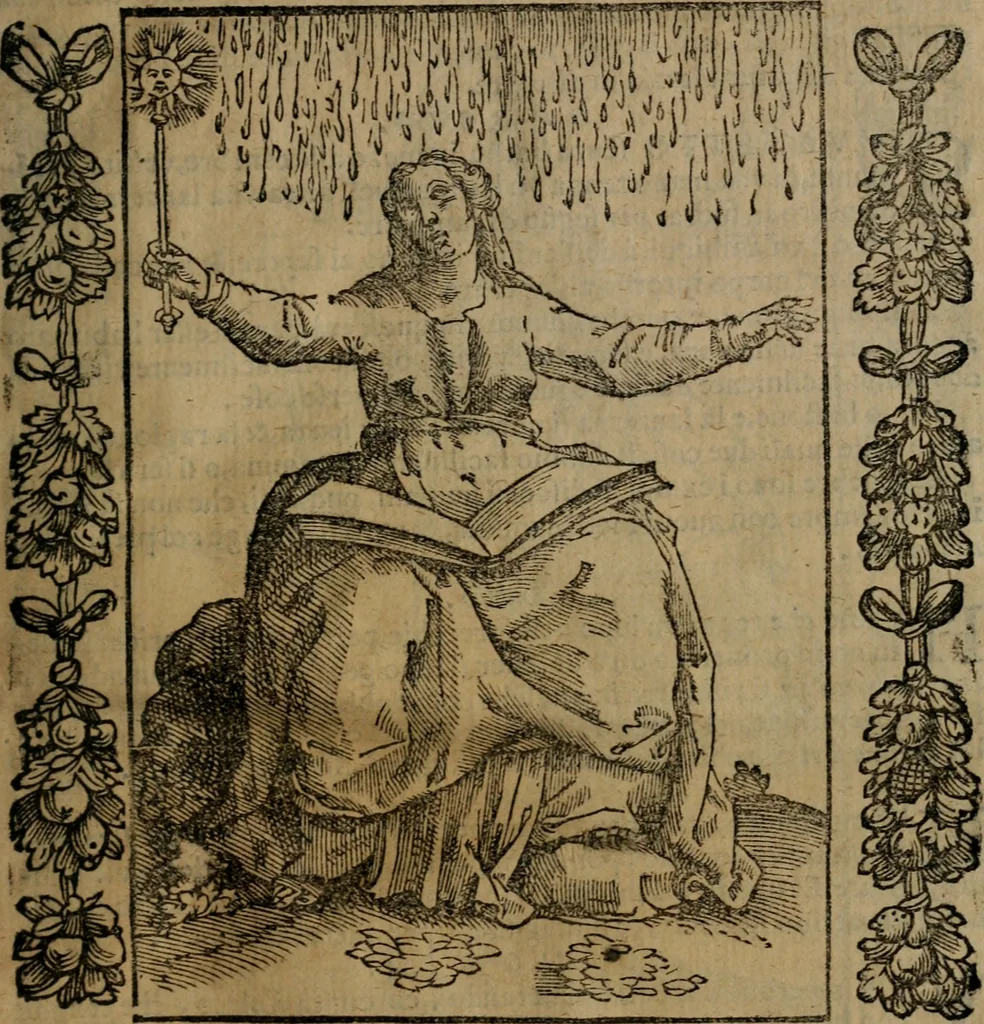 An illustration from Iconologia, ouero, Descrittione di diuerse imagini cauate dall'antichità, & di propria inuentione, 1603, leaf 138