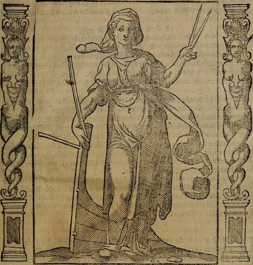An illustration from Iconologia, ouero, Descrittione di diuerse imagini cauate dall'antichità, & di propria inuentione, 1603, leaf 140