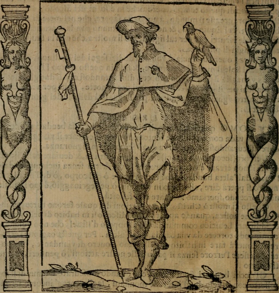 An illustration from Iconologia, ouero, Descrittione di diuerse imagini cauate dall'antichità, & di propria inuentione, 1603, leaf 155