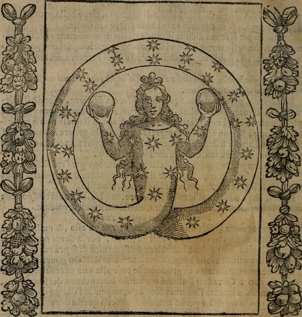 An illustration from Iconologia, ouero, Descrittione di diuerse imagini cauate dall'antichità, & di propria inuentione, 1603, leaf 161