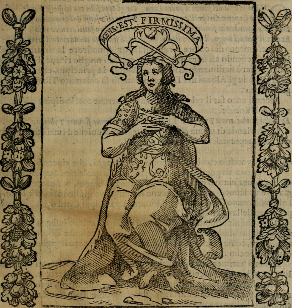 An illustration from Iconologia, ouero, Descrittione di diuerse imagini cauate dall'antichità, & di propria inuentione, 1603, leaf 178
