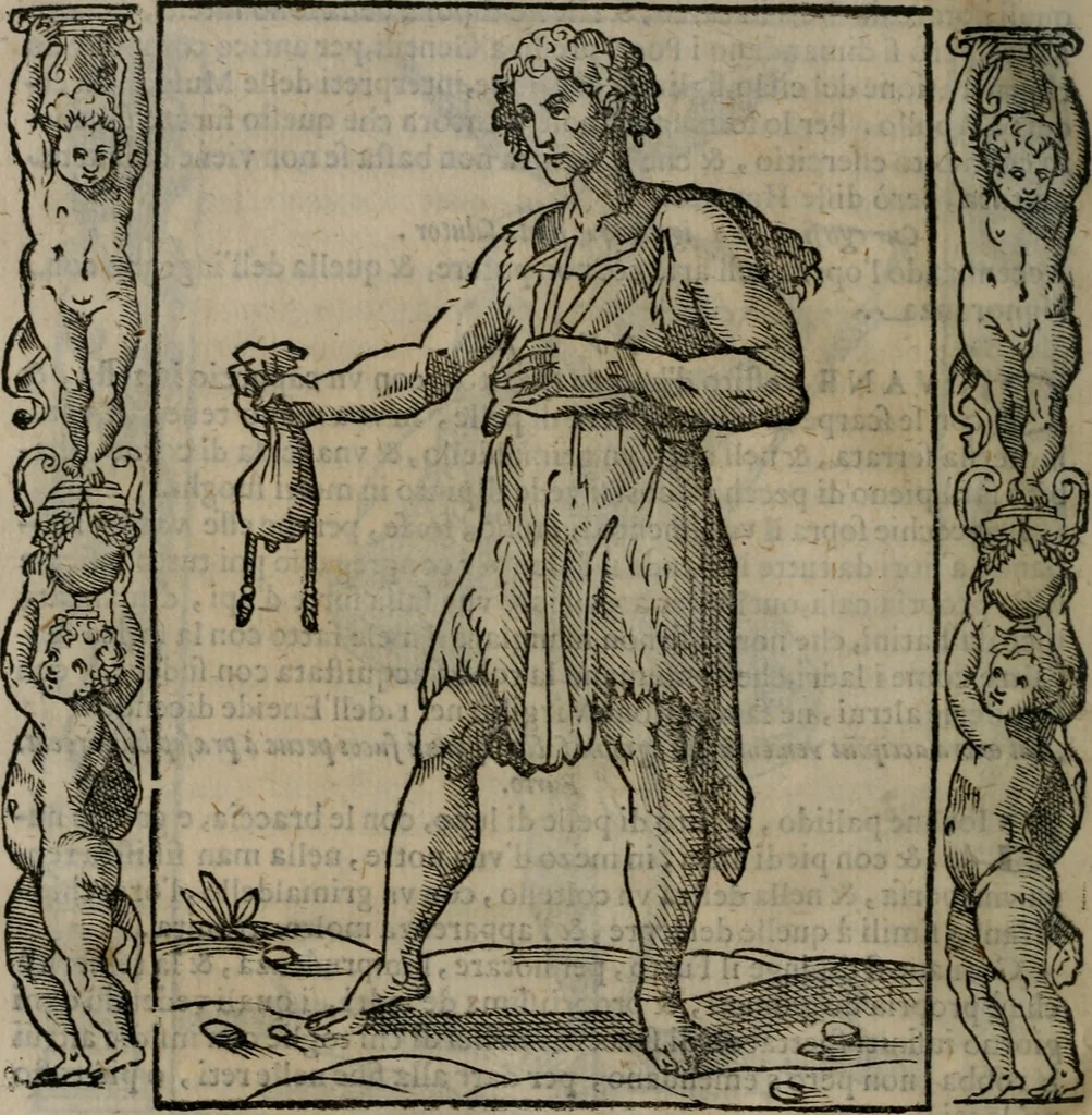 An illustration from Iconologia, ouero, Descrittione di diuerse imagini cauate dall'antichità, & di propria inuentione, 1603, leaf 201