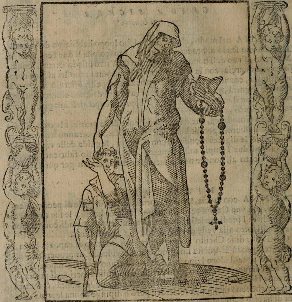 An illustration from Iconologia, ouero, Descrittione di diuerse imagini cauate dall'antichità, & di propria inuentione, 1603, leaf 221