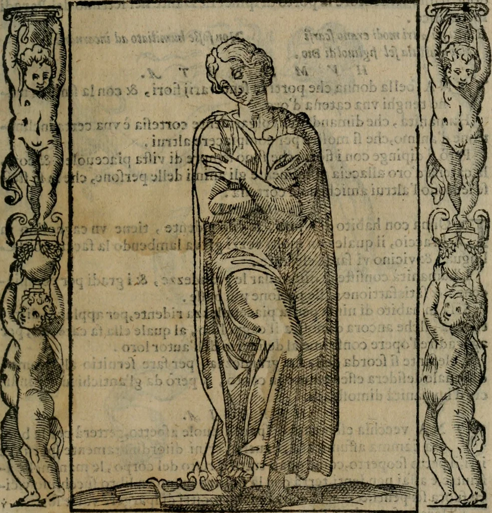An illustration from Iconologia, ouero, Descrittione di diuerse imagini cauate dall'antichità, & di propria inuentione, 1603, leaf 236