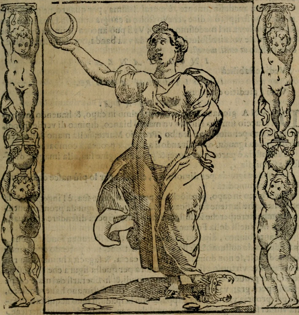 An illustration from Iconologia, ouero, Descrittione di diuerse imagini cauate dall'antichità, & di propria inuentione, 1603, leaf 246