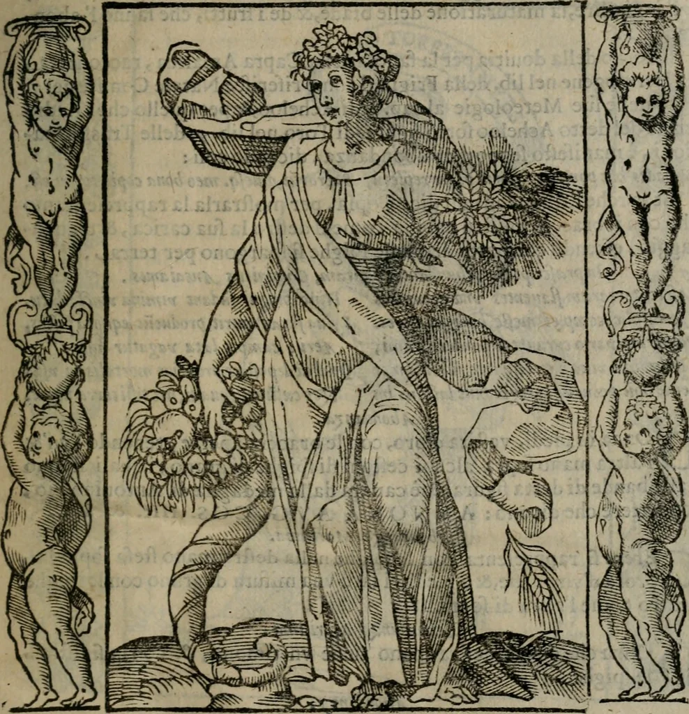 An illustration from Iconologia, ouero, Descrittione di diuerse imagini cauate dall'antichità, & di propria inuentione, 1603, leaf 26
