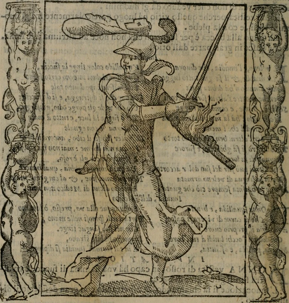 An illustration from Iconologia, ouero, Descrittione di diuerse imagini cauate dall'antichità, & di propria inuentione, 1603, leaf 265