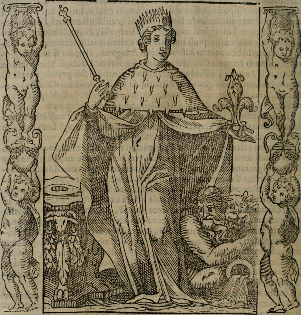 An illustration from Iconologia, ouero, Descrittione di diuerse imagini cauate dall'antichità, & di propria inuentione, 1603, leaf 273