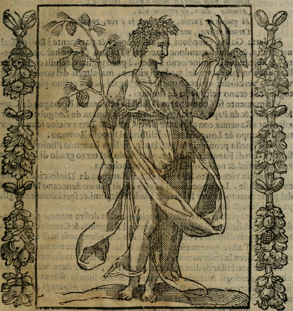 An illustration from Iconologia, ouero, Descrittione di diuerse imagini cauate dall'antichità, & di propria inuentione, 1603, leaf 292