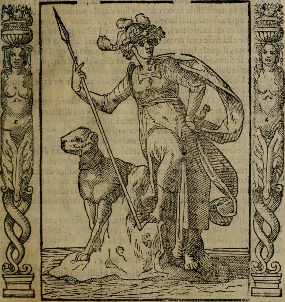 An illustration from Iconologia, ouero, Descrittione di diuerse imagini cauate dall'antichità, & di propria inuentione, 1603, leaf 304