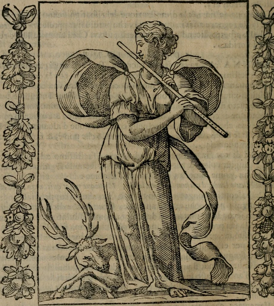 An illustration from Iconologia, ouero, Descrittione di diuerse imagini cauate dall'antichità, & di propria inuentione, 1603, leaf 31