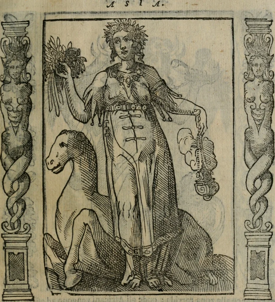 An illustration from Iconologia, ouero, Descrittione di diuerse imagini cauate dall'antichità, & di propria inuentione, 1603, leaf 356
