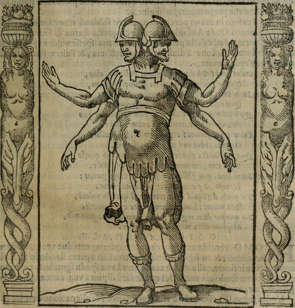 An illustration from Iconologia, ouero, Descrittione di diuerse imagini cauate dall'antichità, & di propria inuentione, 1603, leaf 386