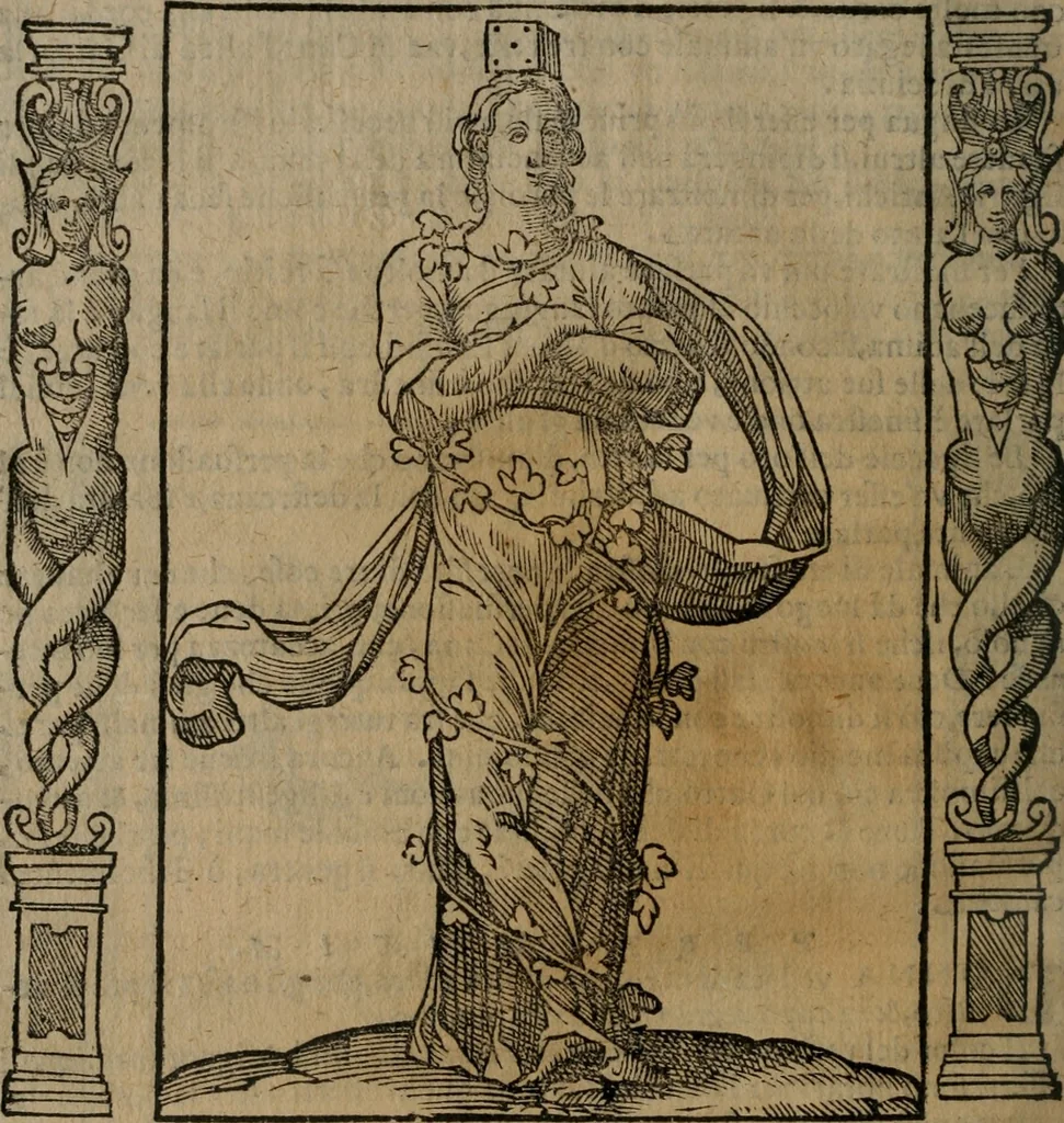 An illustration from Iconologia, ouero, Descrittione di diuerse imagini cauate dall'antichità, & di propria inuentione, 1603, leaf 417