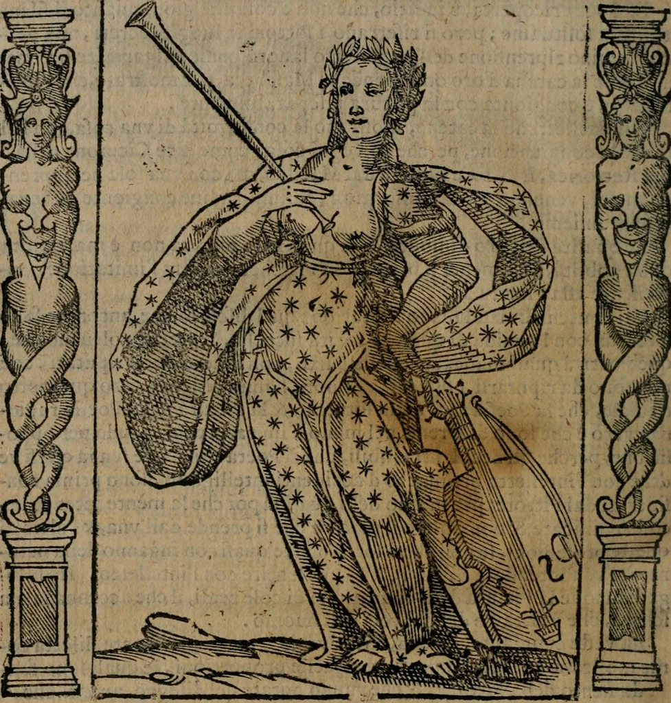 An illustration from Iconologia, ouero, Descrittione di diuerse imagini cauate dall'antichità, & di propria inuentione, 1603, leaf 427