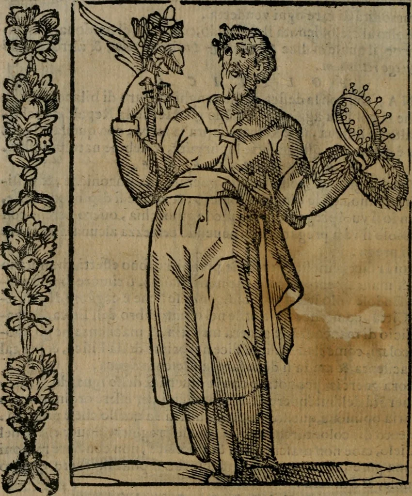 An illustration from Iconologia, ouero, Descrittione di diuerse imagini cauate dall'antichità, & di propria inuentione, 1603, leaf 433