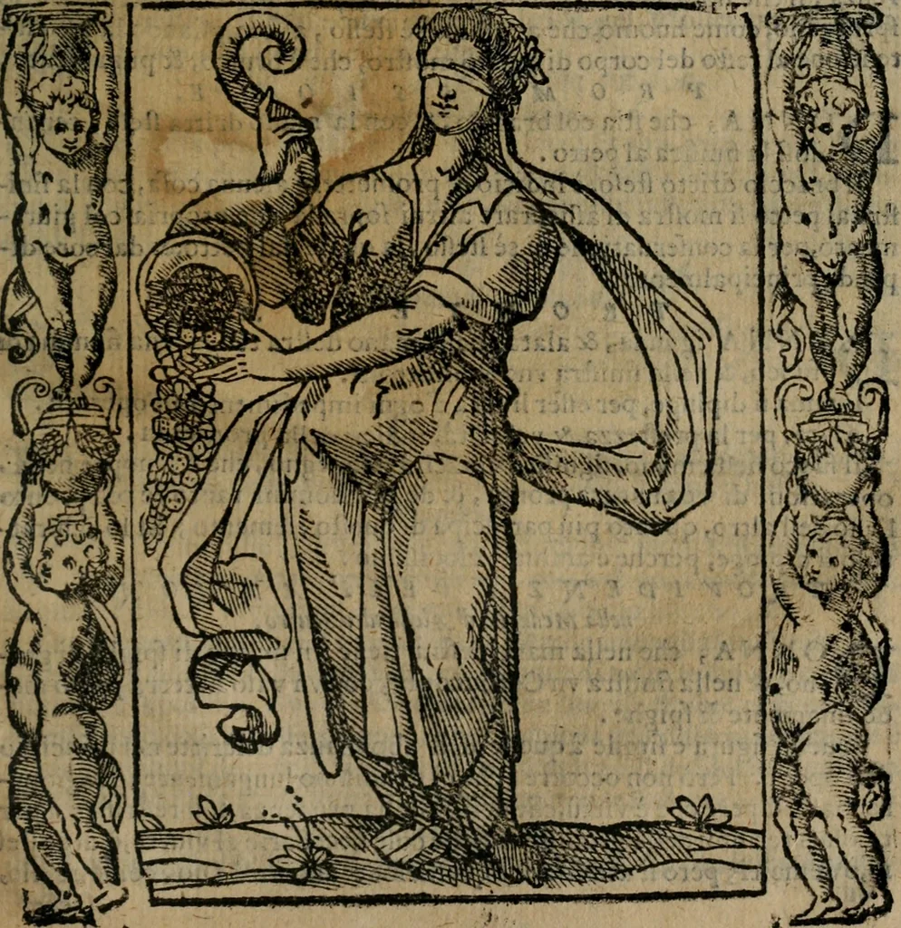 An illustration from Iconologia, ouero, Descrittione di diuerse imagini cauate dall'antichità, & di propria inuentione, 1603, leaf 434