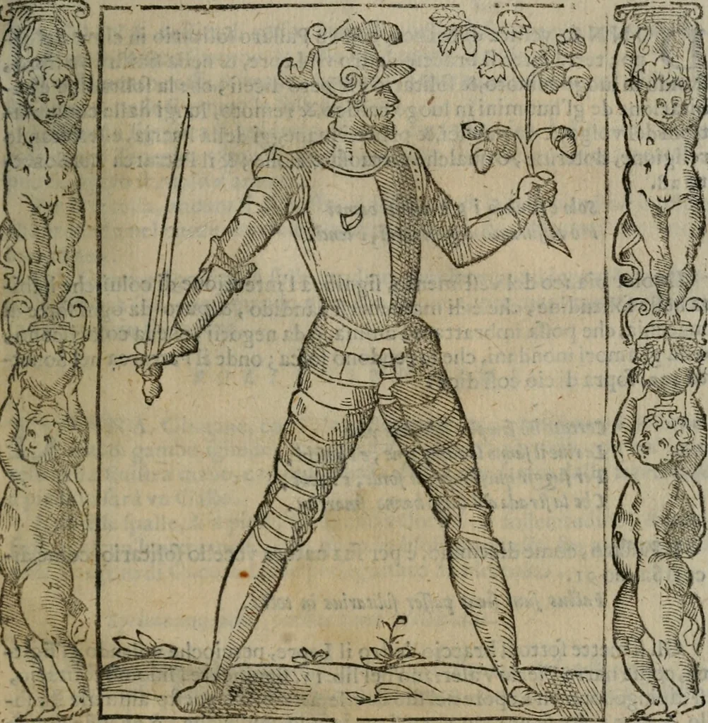 An illustration from Iconologia, ouero, Descrittione di diuerse imagini cauate dall'antichità, & di propria inuentione, 1603, leaf 478